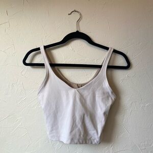 Lululemon White Align Tank Top Size 6